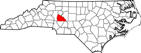 rowan county nc map