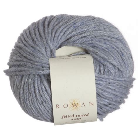 rowan felted tweed aran yarn