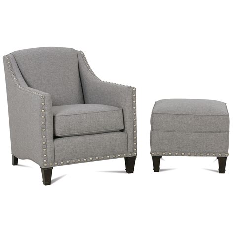 rowe furniture chair and ottoman