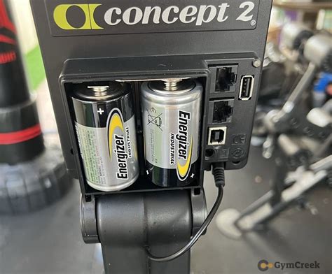 Rower Concept 2 Battery