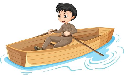 rowing boat cartoon images