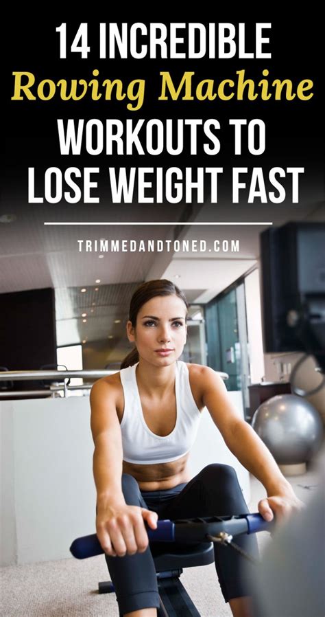 Rowing Machine Weight Loss