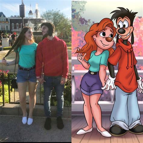 OMG. Max and Roxanne. Love it! Goofy movie, Disney costumes, Couple