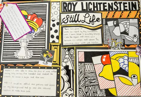 roy lichtenstein artist research page