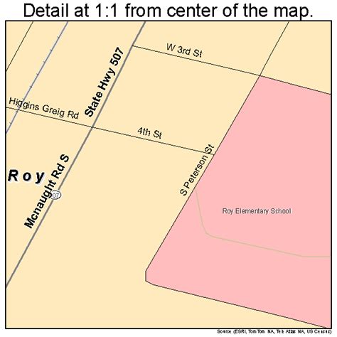 Roy Washington On Map