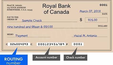 RBC sample cheque: everything you need to know to find it and