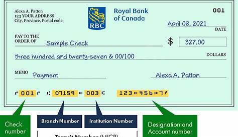 캐나다 은행의 수표에 대한 설명 및 은행 계좌번호 알아내기 > 정착123 | Ko사랑닷넷 - 캐나다 한인 교민 커뮤니티