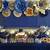 royal blue and gold birthday party ideas
