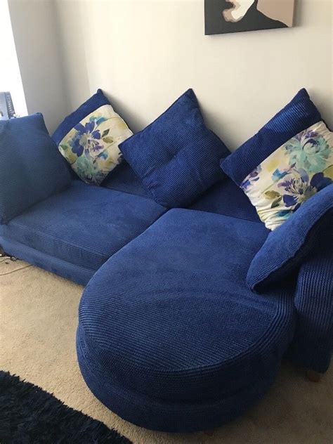 Incredible Royal Blue Sofa Dfs For Small Space