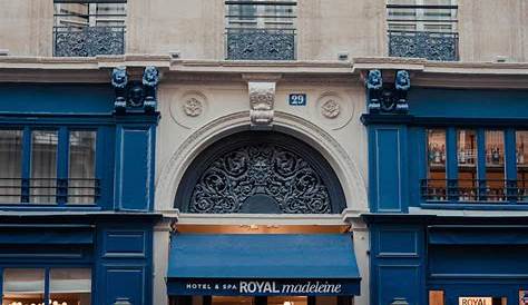 Hotel Spa Royal Madeleine Paris France Reviews Photos