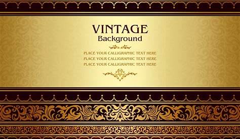 Royal Vintage Background Images Of Gold Wooden With