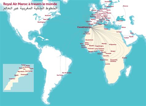 royal air maroc route map ghana