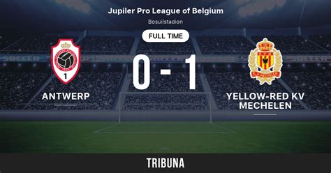 royal antwerp fc vs yellow-red kv mechelen