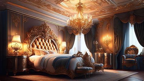 Royal Bedroom Background