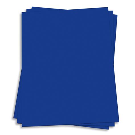 royal blue cardstock paper