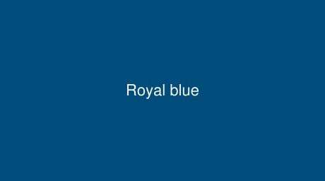 royal blue ral code