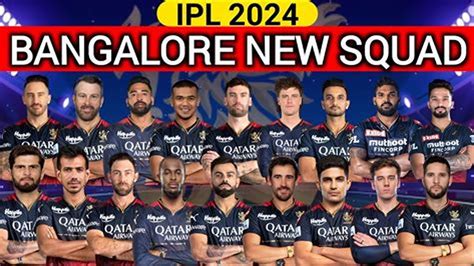 royal challengers bangalore team 2024