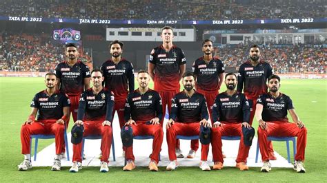 royal challengers cricket squad