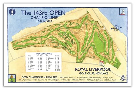 royal liverpool golf course map