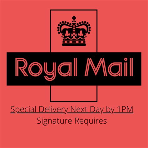 royal mail special delivery tm 1:00 pm