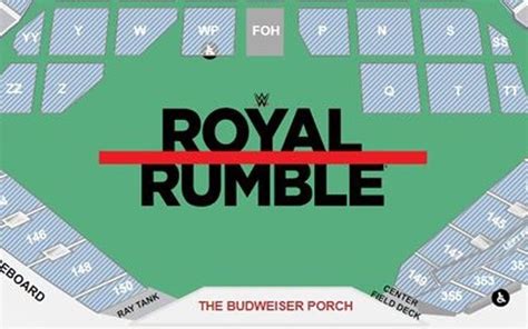 Royal Rumble Seating Chart 2024