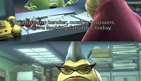 Top 5 Monsters Inc Characters Roz Quotes & Sayings