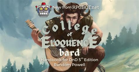 rpgbot bard subclasses 5e