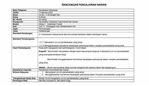 Rph Pendidikan Kesihatan Tahun 6 - KonnorzebRush