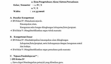 Contoh Rpp Kelas Rangkap Model 221 Kelas Rendah Semester 2 – Berbagai