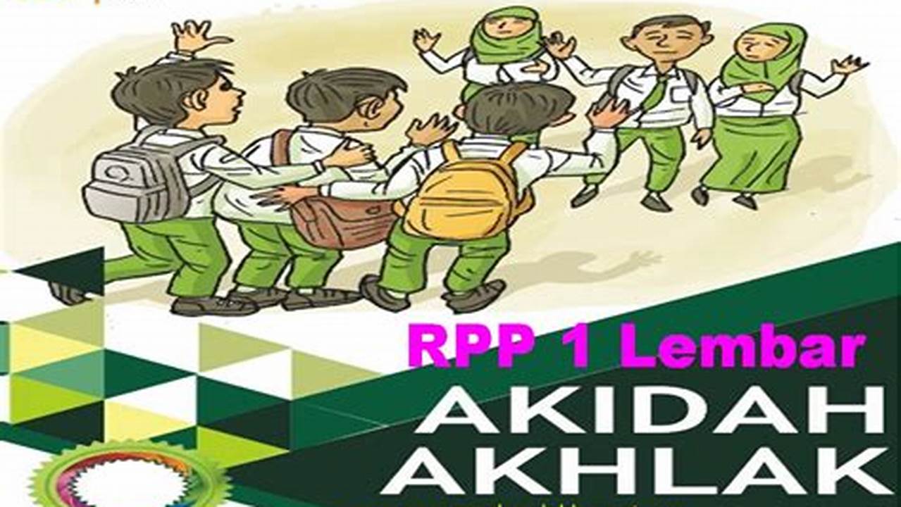 RPP RPP 1 Lembar: Akidah Akhlak 1