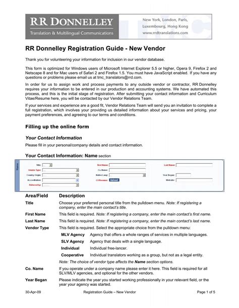 rr donnelley website hosting