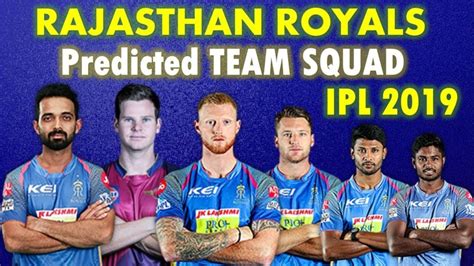 rr ipl team 2019