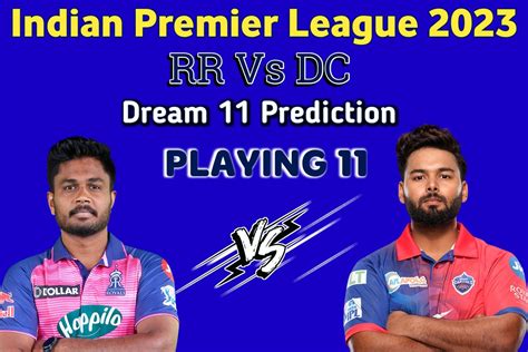 rr vs dc dream 11 prediction today