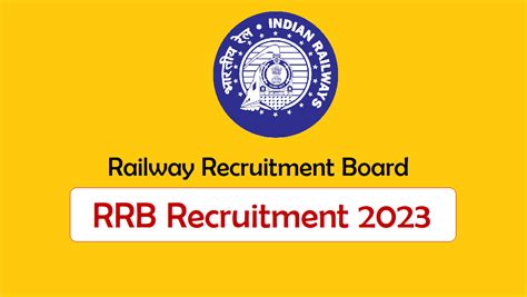 rrb 2023 vacancy