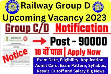 rrb group d vacancy 2023