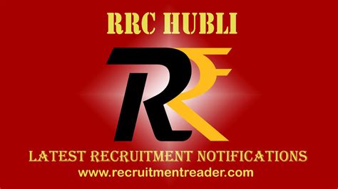 rrc hubli recruitment