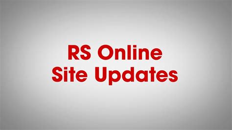 rs online uk site