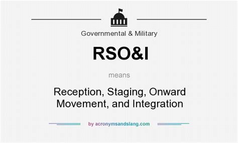 rso acronym government