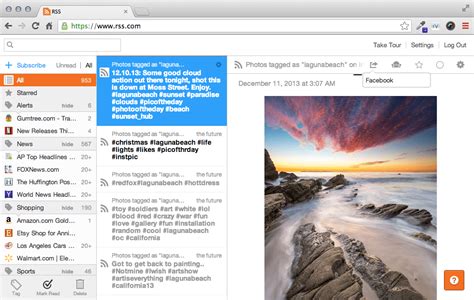 rss reader example