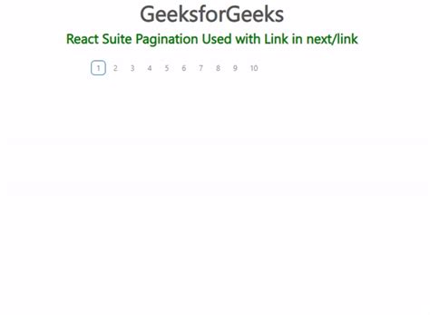rsuite pagination example