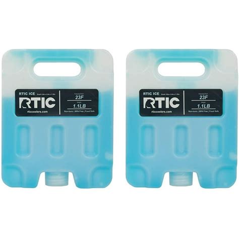 rtic refreezable reusable cooler ice packs