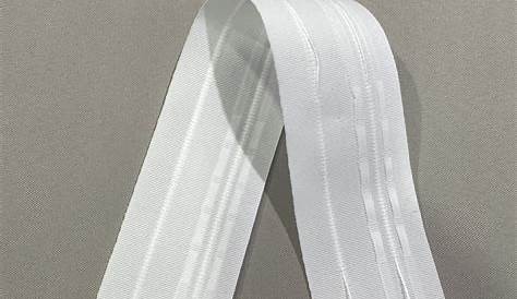 ruban fronceur de 6 cm en largeur transparent