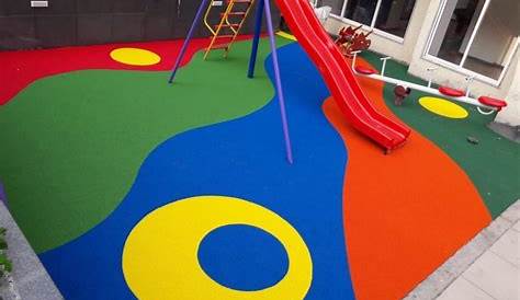 Vez harwester Plain Playground Rubber Flooring, Rs 180 /square feet