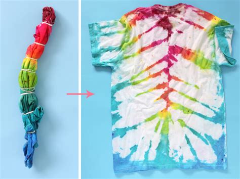 Rubber Band Tie Dye Patterns