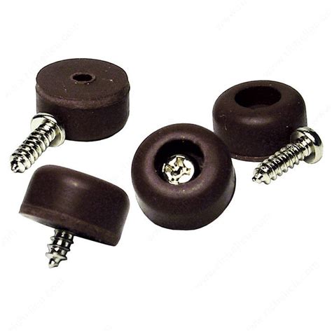 Rubber Bumper With Screw