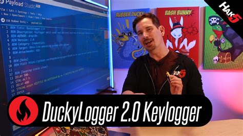 Rubber Ducky Keylogger Payload