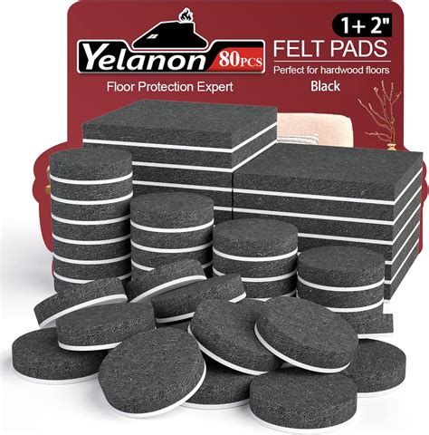 Rubber Felt Pads