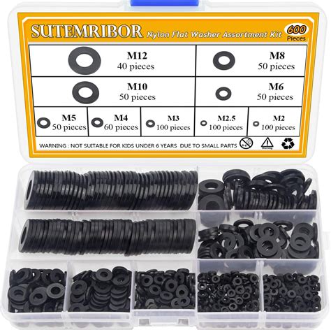 Rubber Flat Washer Kit