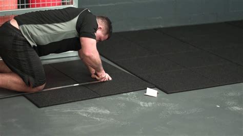 rubber flooring installation video