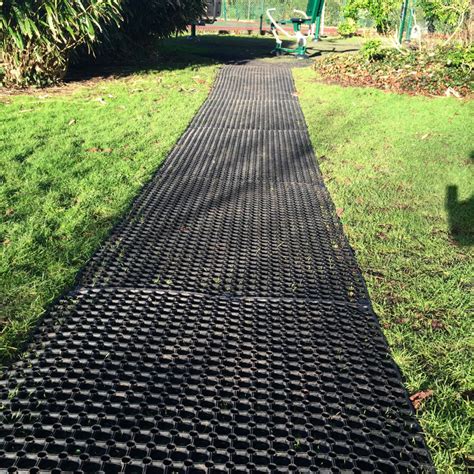 Rubber Grass Mat Installation
